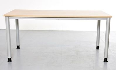 Besprechungstisch, 160 x 80 cm, höhenverstellbar, gebraucht