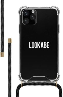 Lookabe Necklace Case Handykette Apple iPhone 11 Pro Max Cover Schutz schwarz