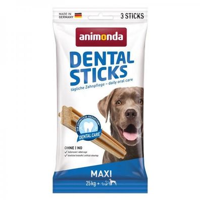 Animonda Snack Dental Sticks Maxi 3 Stk. 165 g (Menge: 16 je Bestelleinheit)