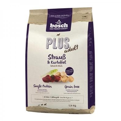 Bosch Plus Strauß & Kartoffel 2,5 kg