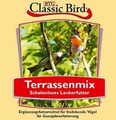 Classic Bird Terrassenmix 2,5kg (Menge: 4 je Bestelleinheit)