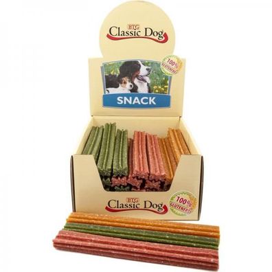 Classic Dog Snack Kaustange glutenfrei Maxi 23 cm in natur, rot oder grün (...