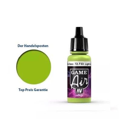 Vallejo Game Air Livery Green 17 ml Airbrush Farbe