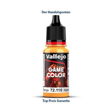 Vallejo Game Color 72.110 Sunset Orange 18 ml