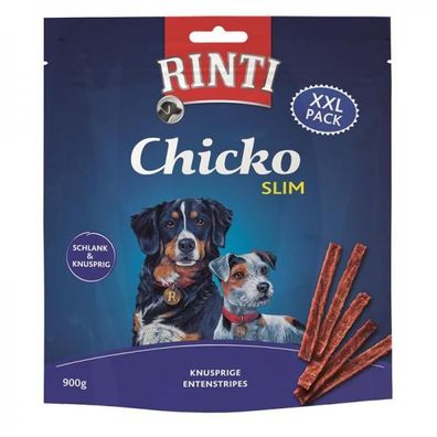 Rinti Chicko Slim Ente Knusprige Entenstreifen XXL-Pack 900 g (Menge: 4 je B...