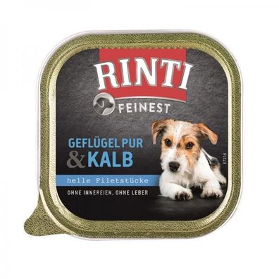 Rinti Schale Feinest Geflügel Pur & Kalb 150 g (Menge: 11 je Bestelleinheit)