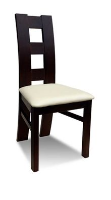 Designer Holzstuhl Esszimmerstuhl Luxus Holz Möbel Klassische Stuhl