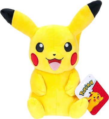 Pokémon PKW3457 Pikachu Plüschtier Kuscheltier Stofftier Spielzeug Kinder 20 cm