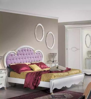 Bettpolsterung Design Luxuriöse doppelte Chesterfield-Hotelbetten Holzmöbel Bett