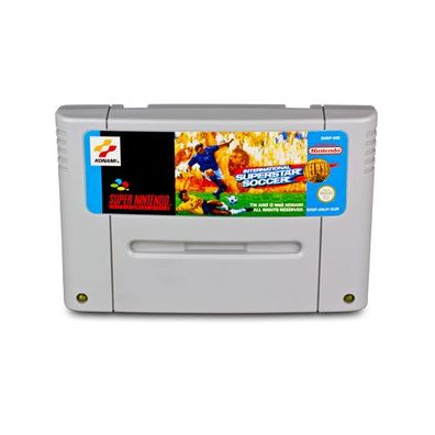 SNES Spiel International Superstar Soccer Deluxe