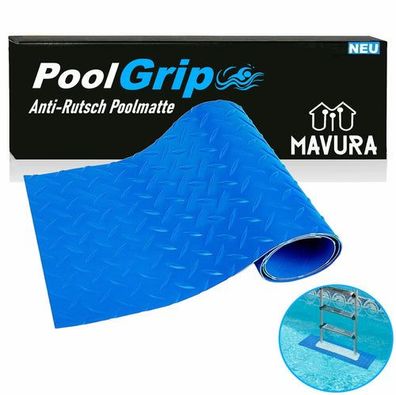 PoolGrip Schwimmleitermatte Poolmatte Schutzmatte Leitermatte Boden Stufenmatte