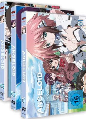 Angeloid - Sora no Otoshimono - Staffel 1 - Bundle Vol.1-3 - DVD - NEU