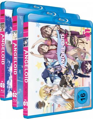 Angeloid - Sora no Otoshimono Forte - Staffel 2 - Bundle Vol.1-3 - Blu-Ray - NEU