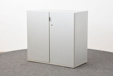 Sideboard 2OH, grau, 82x78,5 cm, gebraucht