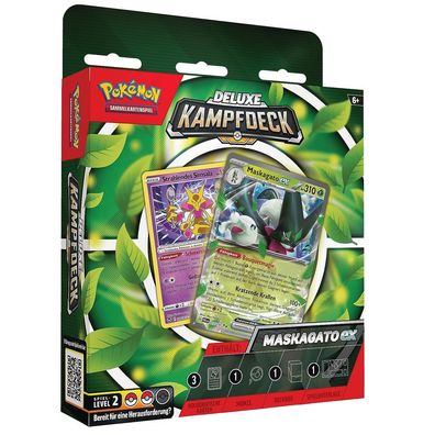 Maskagato | Deluxe Kampf-Deck | Pokemon | Sammel-Karten deutsch
