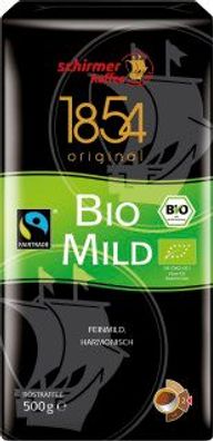 Schirmer BIO Kaffee mild gemahlen 500g