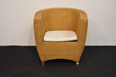 Sessel aus Rattan, gebraucht