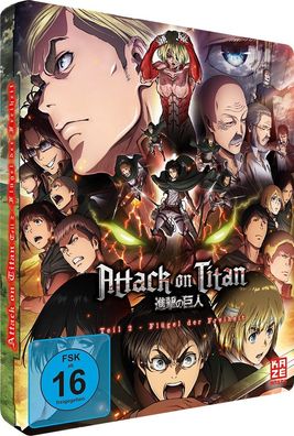 Attack on Titan - Anime Movie Teil 2 - Steelcase - Limited Edition Blu-Ray - NEU