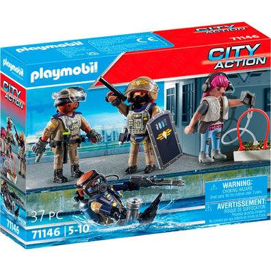 Playmobil Polizei 71146 SWAT-Figurenset - neu, ovp