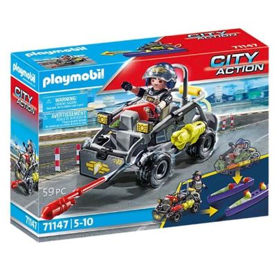 Playmobil Polizei 71147 SWAT-Multi-Terrain-Quad - neu, ovp