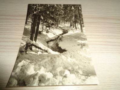 6413/ Weihnachtskarte-Winterlandschaft-Weihnachts-und Neujahrsgrüße