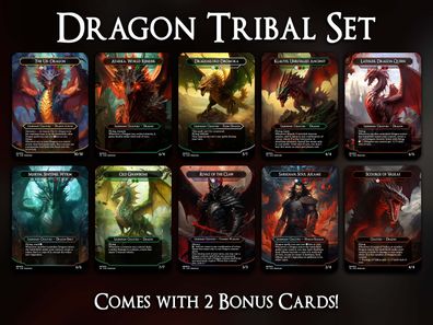 Dragon Tribal Set(A) - MTG