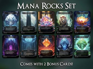Mana Rocks Set (A) - MTG