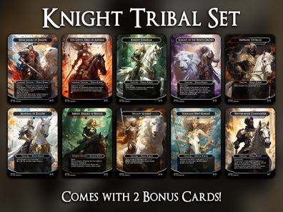 Knight Tribal Set (A) - MTG