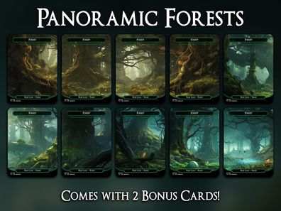 Panoramic Forest Set (A) - MTG