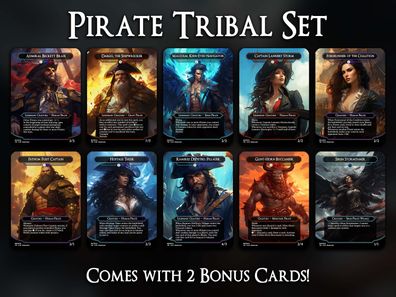 Pirate Tribal Set (A) - MTG
