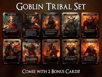 Goblin Tribal Set (A) - MTG