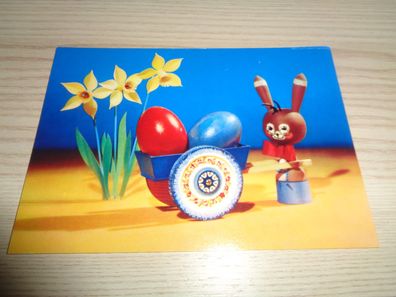 6438/ Ansichtskarte DDR , Glückwunschkarte -Ostern