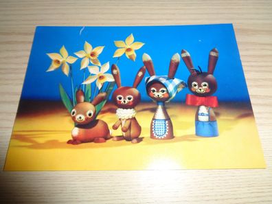 6440/ Ansichtskarte DDR , Glückwunschkarte -Ostern