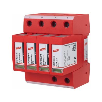 Dehn Überspannungsableiter TN-S 230VAC 1,5kV mit Fernmeldekontakt 4TE Hutschiene ...