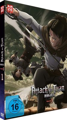 Attack on Titan - Staffel 3 - Vol.1 - Episoden 38-43 - DVD - NEU