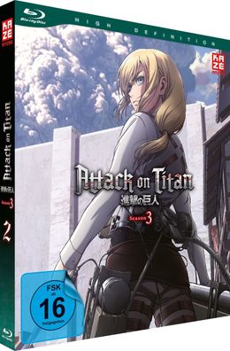 Attack on Titan - Staffel 3 - Vol.2 - Episoden 44-49 - Blu-Ray - NEU