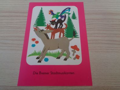 6457/ Ansichtskarte DDR , neutrale Grußkarte - Märchen