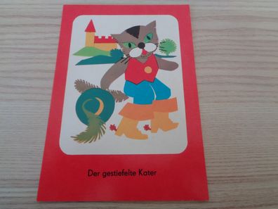6461/ Ansichtskarte DDR , neutrale Grußkarte - Märchen