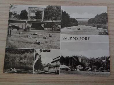 6476/ Ansichtskarte Postkarte -Wernsdorf Kreis Fürstenwalde