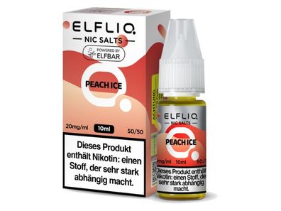 ELFLIQ - Peach Ice - Nikotinsalz Liquid