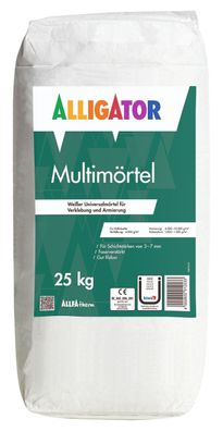 Alligator Multimörtel 25 kg weiß