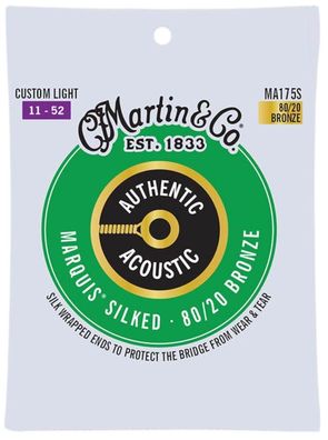 Martin MA175S - Marquis silked 80/20 Bronze - custom light (011-052) - Saiten