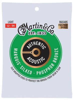 Martin MA540S - Marquis silked Phosphor Bronze - light (012-054) - Saiten