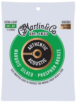 Martin MA500S - Marquis silked Phosphor Bronze 12-string - extra light (010-047)