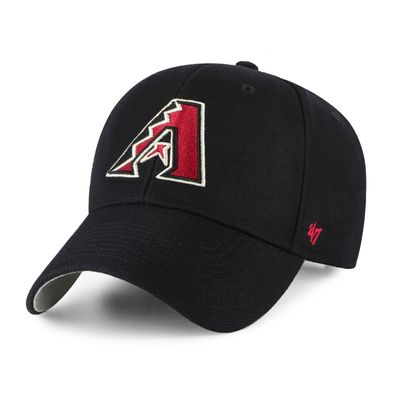 MLB Arizona Diamondbacks Dback Cap Basecap Baseballcap MVP Kappe schwarz 190182455399