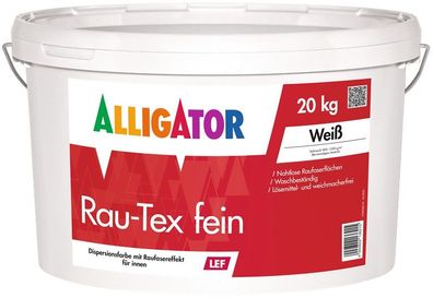 Alligator Rau-Tex fein LEF 20 kg