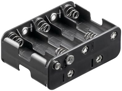 10x AA (Mignon) Batteriehalter