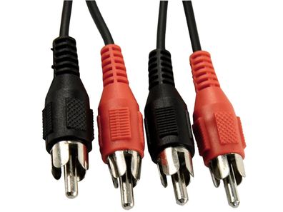 Cinch-Verbindung Hollywood 1,5m stereo, Stecker/ Stecker