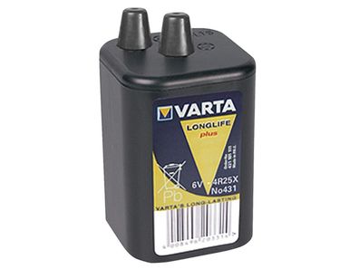 6 Volt Blockbatterie VARTA ''Longlife Plus'', 1er-Blister