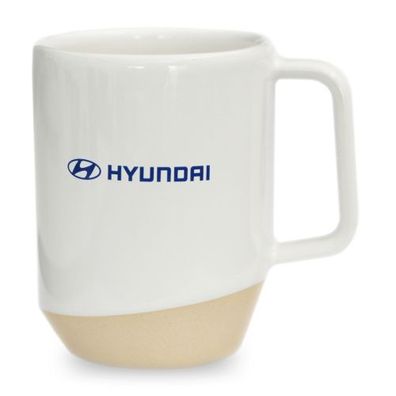 Original Hyundai Tasse 360ml Kaffeetasse Teetasse Porzellan weiß HMD00576